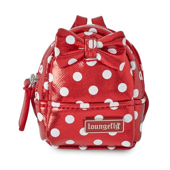 Disney nuiMOs Loungefly Minnie Mouse Red Polka Dot Backpack - Picture 5 of 12